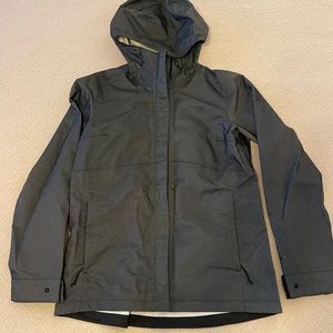 North Face Women’s Gray Rain Jacket, size L (also fits size Medium)